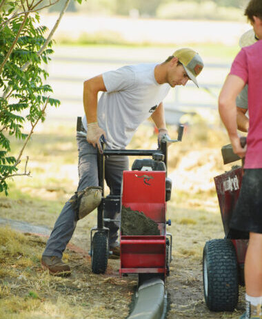 Curb Cement flattening
