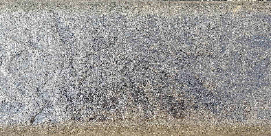 Limestone Curb Pattern